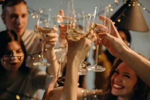 Students celebrating